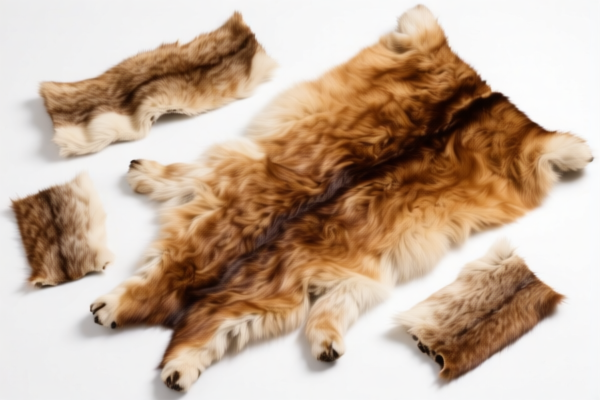 Furskin Pieces Assembled