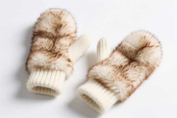 Fur arm warmers
