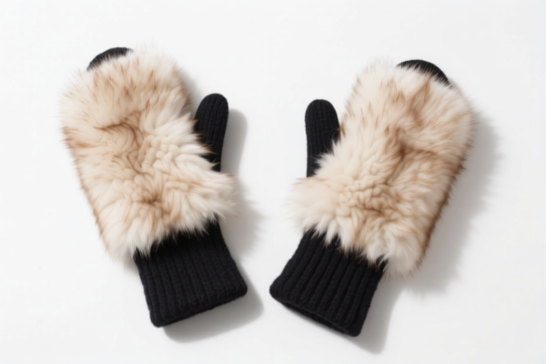 Fur arm warmers