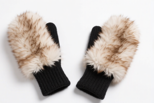 Fur arm warmers