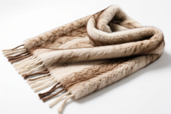 Fur winter shawls