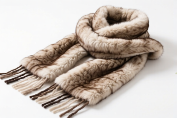 Fur winter shawls