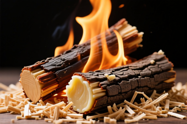 Image for Eco friendly wood sawdust fuel