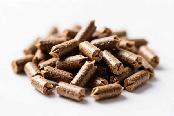Wood sawdust and waste based wood pellets fuel
