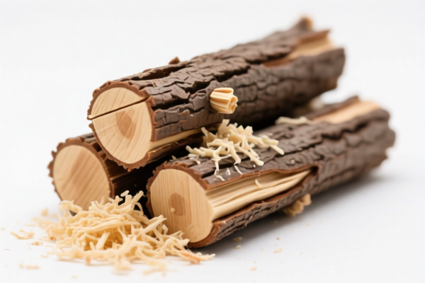 Image for Wood sawdust and waste compressed fuel briquettes