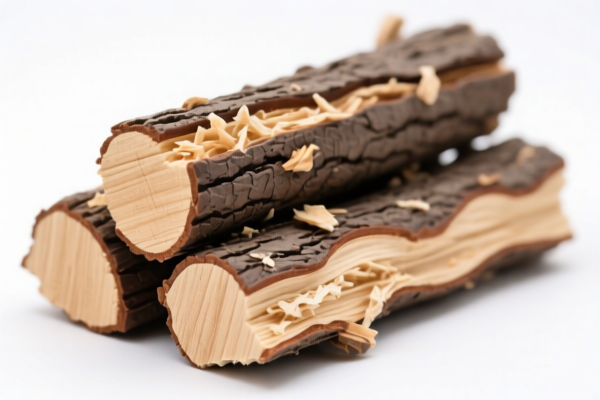 Image for Wood sawdust and waste compressed fuel briquettes