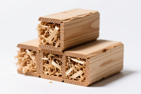Wood Sawdust Fuel Bulk Blocks