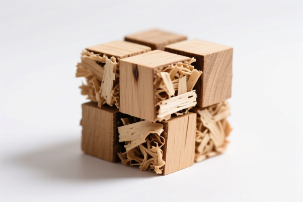 Wood Sawdust Fuel Cubes