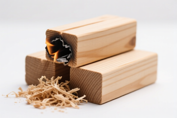 Wood Sawdust Fuel Smokeless Blocks