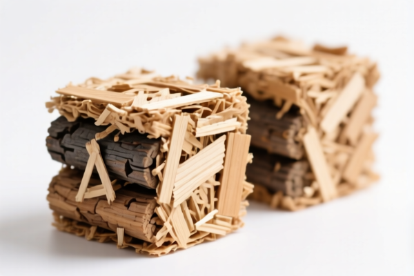 Wood Sawdust Fuel Storage Blocks