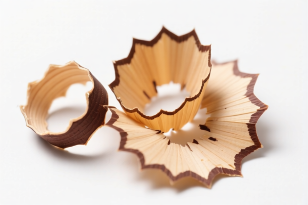 Rubber Wood Shavings