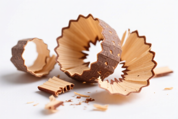Rubber Wood Shavings
