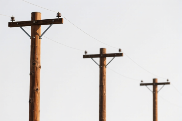 Coniferous Wood Telegraph Poles