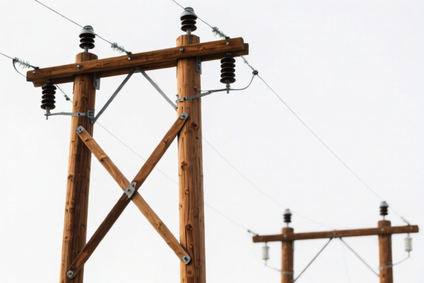Coniferous Wood Telegraph Poles