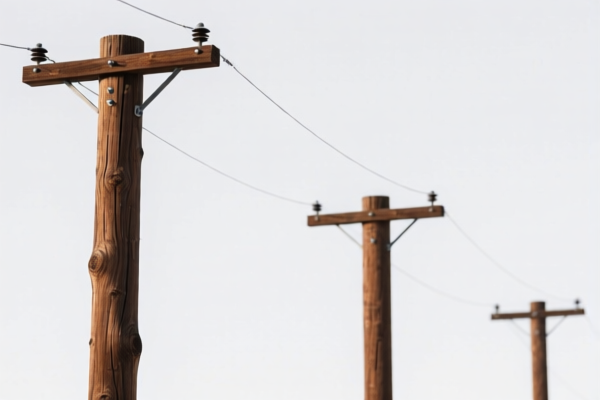 Coniferous Wood Telegraph Poles