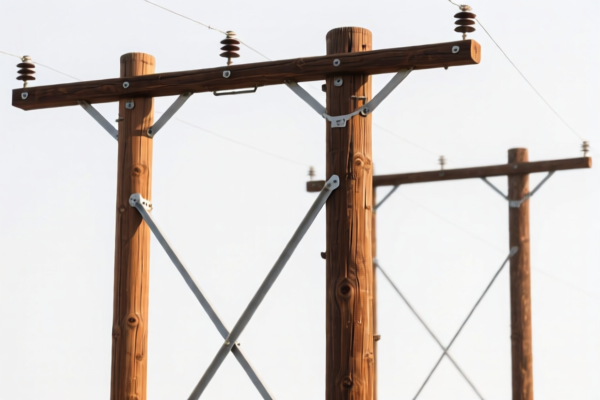 Coniferous Wood Telegraph Poles