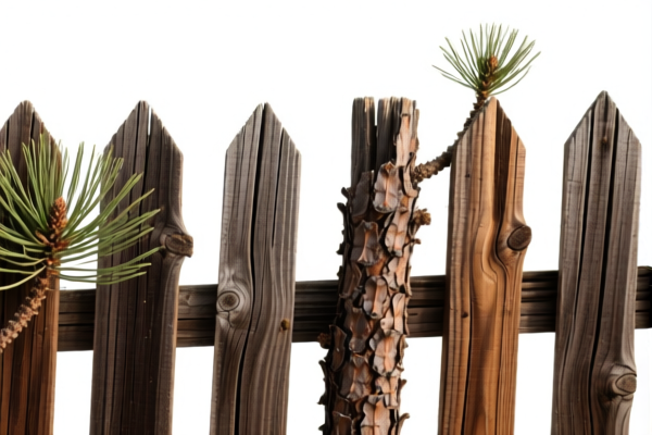 Preserved Pine Landscape Posts