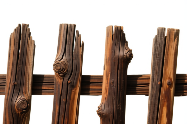 Preserved Pine Telegraph Poles