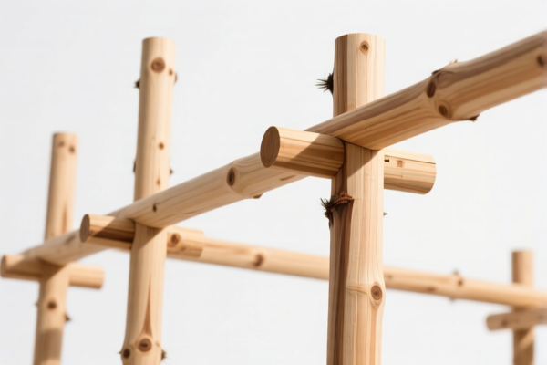 Pine Wood Poles for Construction