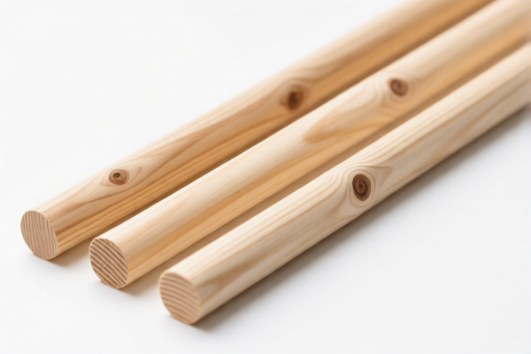 Pine Wood Poles for Construction