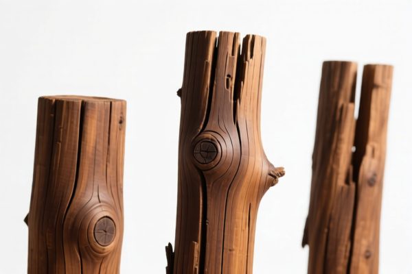 Preserved Pine Wood Posts