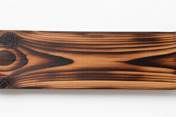 Stained Coniferous Wood
