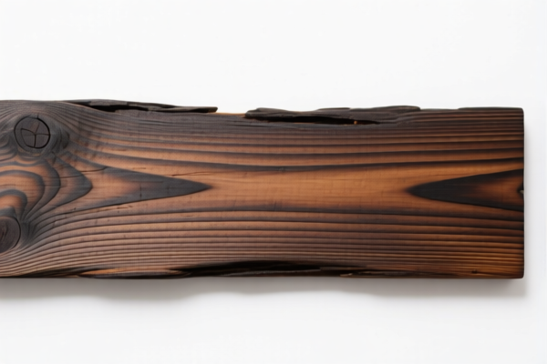 Stained Coniferous Wood