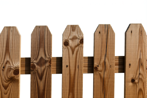 Agricultural wood fence posts