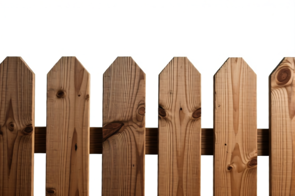 Image for Outdoor wooden fence
