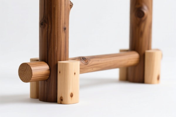 Pine Wood Support Poles