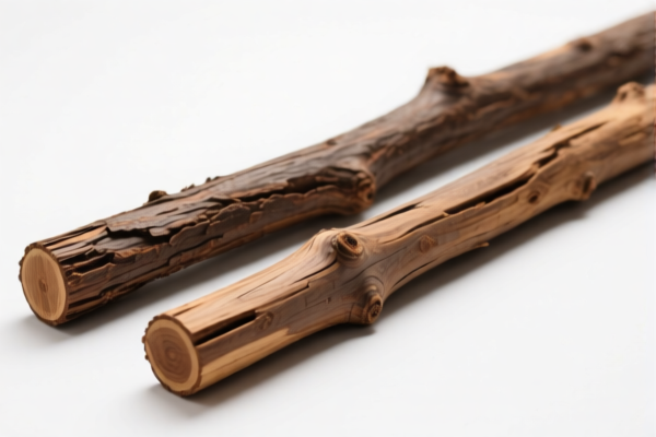 Rough Pine Wood Poles