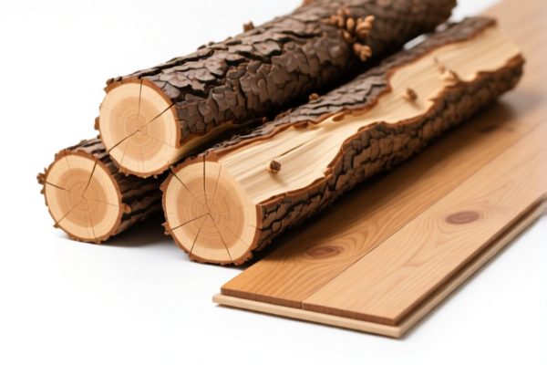 Pine Logs for Flooring