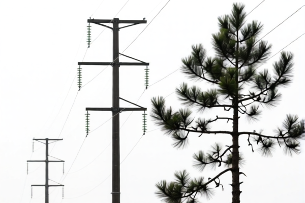 Pine Poles for Power Transmission
