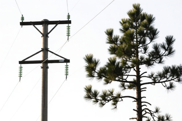 Pine Poles for Power Transmission