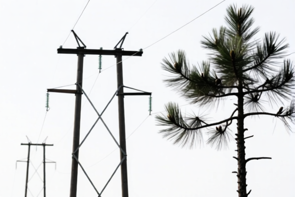 Pine Poles for Power Transmission