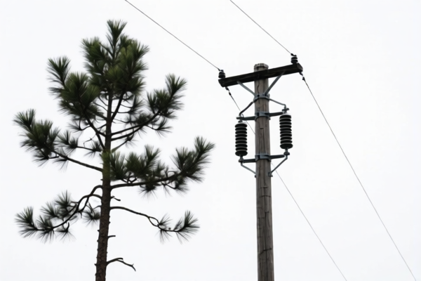 Pine Telecommunication Poles