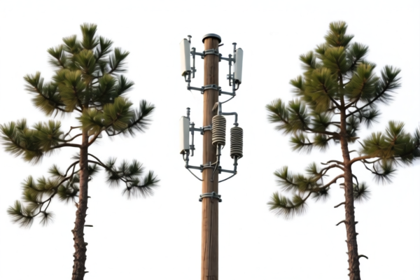Pine Telecommunication Poles