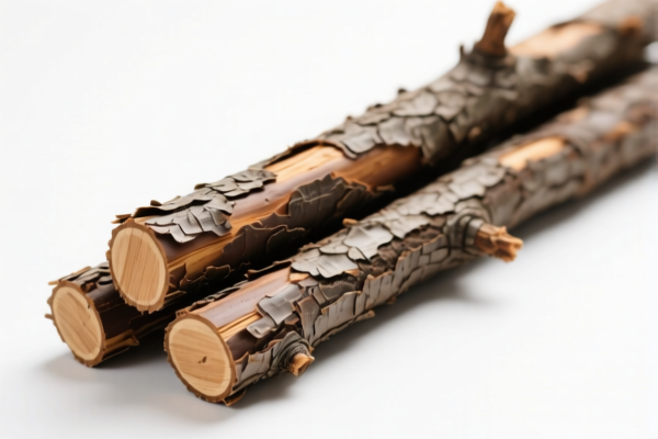 Rough Pine Poles with Bark
