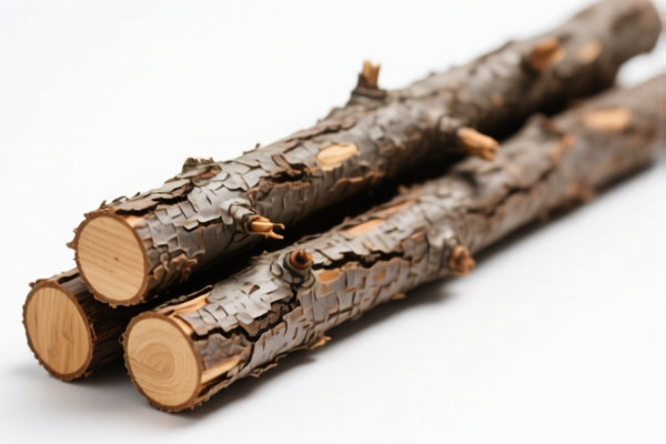 Rough Pine Poles with Bark