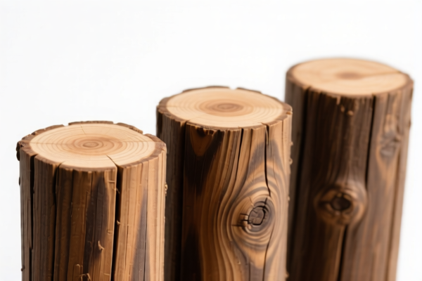 Roughly Squared Pine Poles