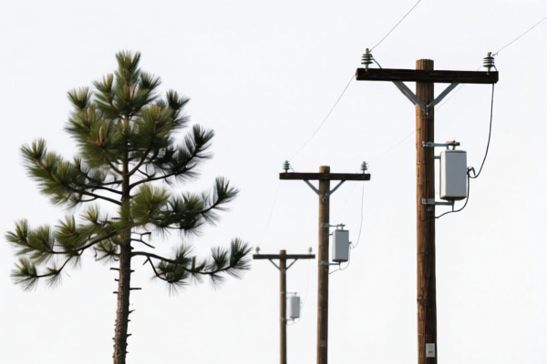 Unprocessed Pine Poles