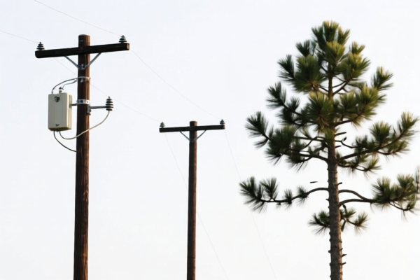 Unprocessed Pine Poles