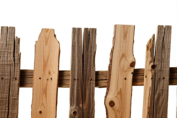 Pine Wood Rough Fence Posts