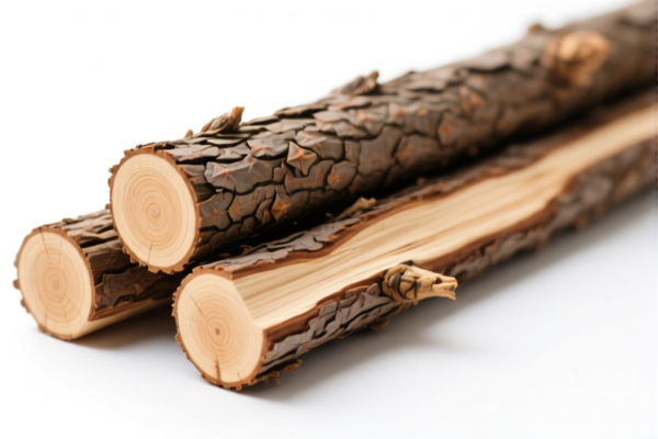 Pine Wood Rough Poles, Roughly Squared