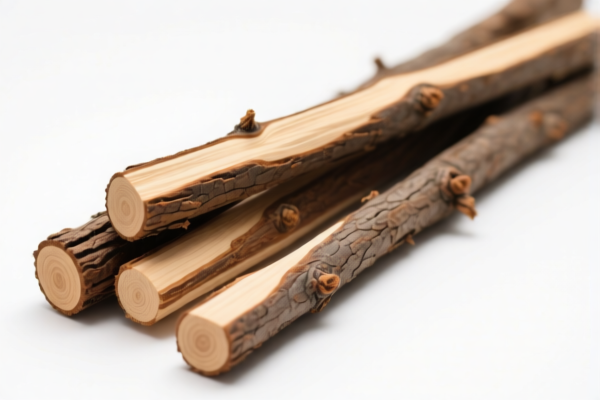 Pine Wood Rough Poles, Unpeeled
