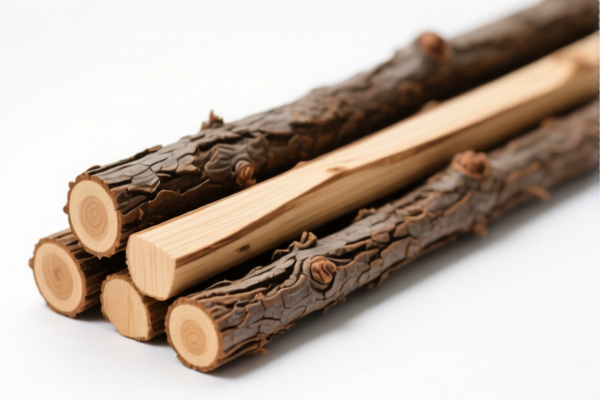 Pine Wood Rough Poles