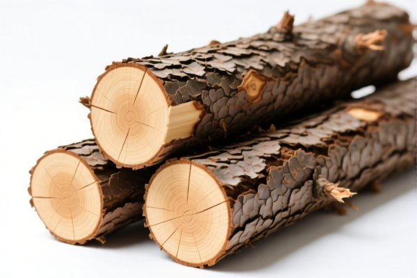 Unprocessed Pine Logs