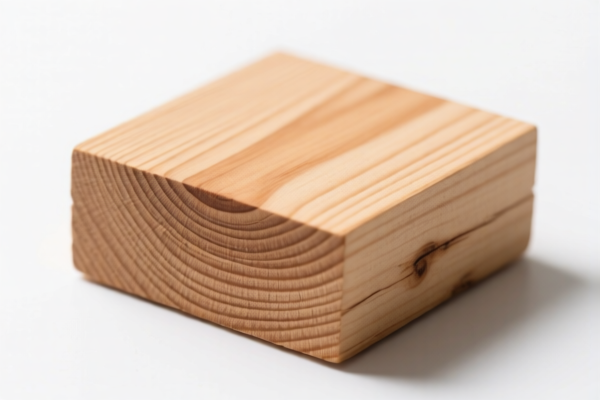 Roughly Squared Pine Wood
