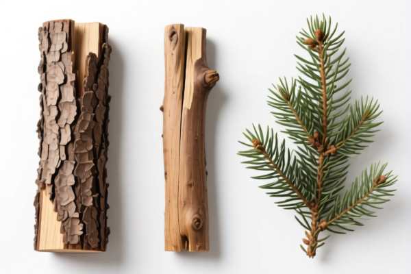 Fir and Spruce Rough Wood Poles 15cm+