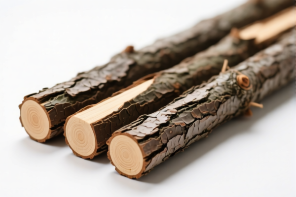 Rough Squared Fir Wood